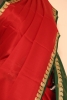Contrast Classic Pure Mysore Crepe Silk Saree